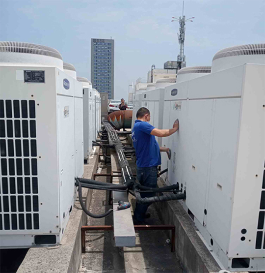 城关中央空调制热和不制冷系统维修方法